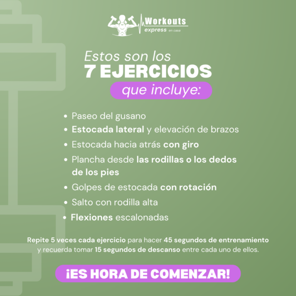 Workouts Express en Casa - Imagen 2