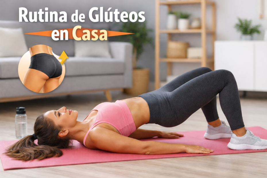 rutina de glúteos en casa